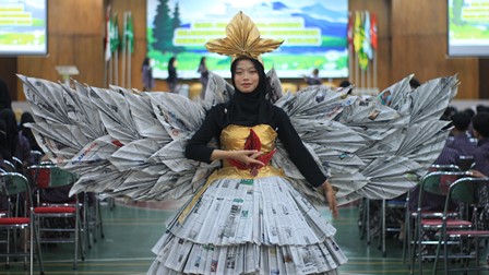PROJECT PERTAMA PENGUATAN PROFIL PELAJAR PANCASILA, SMA MUHI ANGKAT TEMA GAYA HIDUP BERKELANJUTAN