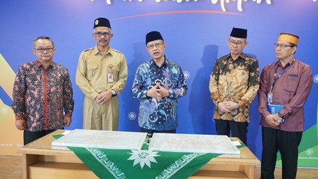 AMANAT KETUA UMUM PP MUHAMMADIYAH DALAM MILAD SMA MUHI KE-74