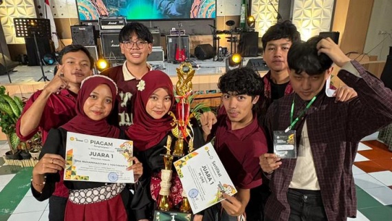 GRUP BAND SMA MUHI YOGYAKARTA RAIH JUARA 1 LOMBA BAND TINGKAT PROVINSI DI POLBANGTAN EXPO 2026