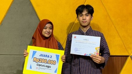 SMA MUHAMMADIYAH 1 YOGAYAKARTA MERAIH JUARA 2 DALAM LOMBA CIPTA LAGU ANTAR SMA