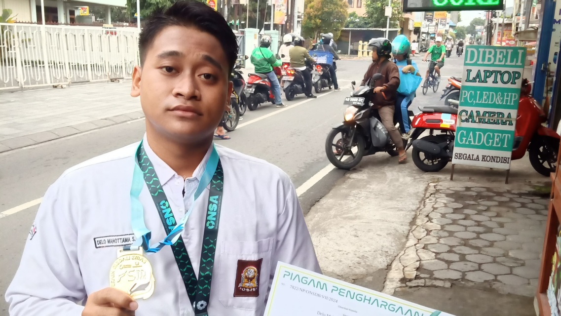 DELO MAHOTTAMA RENGKUH 2 MEDALI ONSA DAN FSN