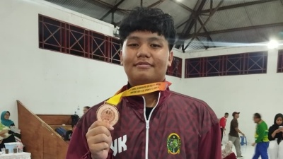 DONNY OKY RAIH JUARA 3 DALAM POPDA JUDO DIY 2025