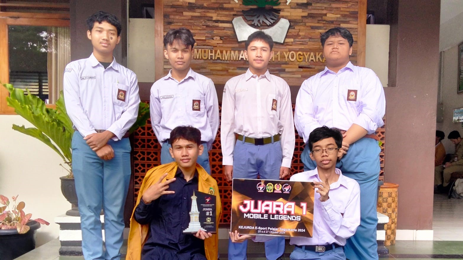 TIM E-SPORT SMA BERHASIL RAIH JUARA 1 DI KEJURDA E-SPORT PELAJAR YOGYAKARTA 2024