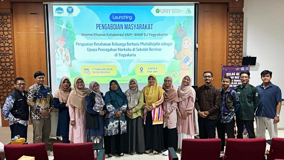 Pesantren As-Sakinah SMA Muhammadiyah 1 Yogyakarta Ikuti Edukasi Pencegahan Narkoba di UMY