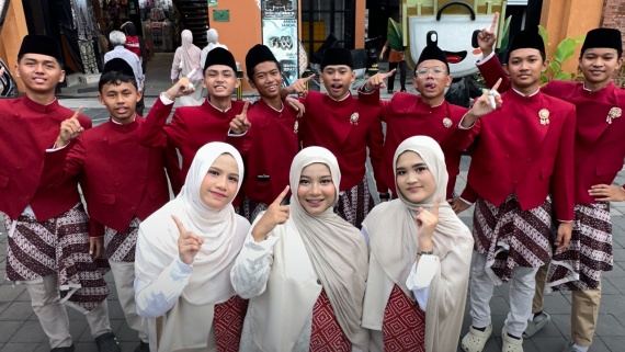 Tim Hadroh SMA Muhi Raih Predikat Peserta Kreatif pada Festival Lomba Hadroh Banjari  Tingkat Nasional