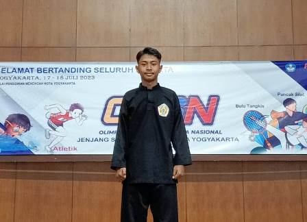 HAFIZ ALY SABET JUARA 3 O2SN PENCAK SILAT TINGKAT KOTA YOGYAKARTA