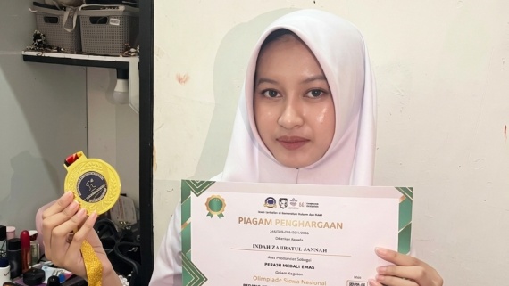 Siswi SMA Muhammadiyah 1 Yogyakarta Raih Medali Emas pada Olimpiade Siswa Nasional 2026