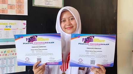 ISMAIZAH RAIH 2 MEDALI EMAS DALAM AJANG FOSB 3.0