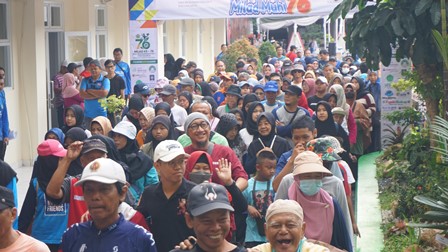 SMA Muhi Gelar Jalan Sehat, Senam, dan Mercy Day dalam Rangka Milad ke-76