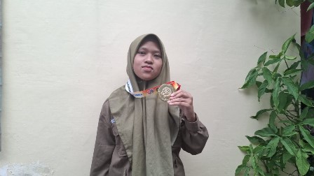 Jihan Callysta Putri Raih Medali Emas dalam PORDA DIY XVII 2025 Kategori Basket 5on5 Putri