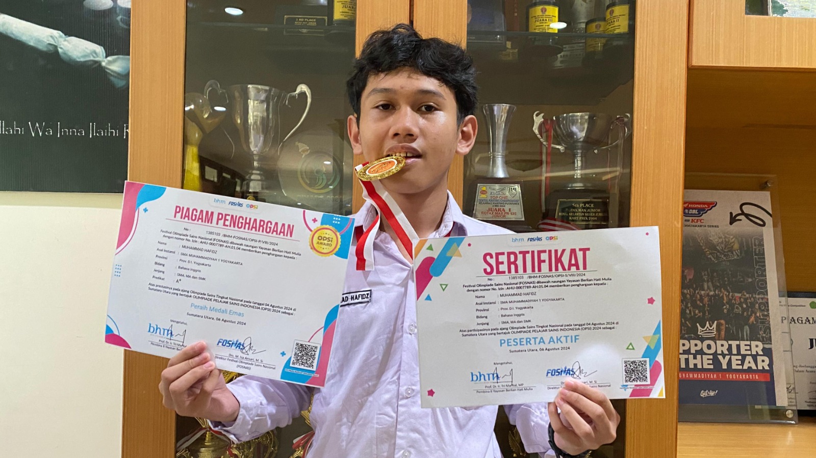 PEJUANG MUHI KEMBALI DAPATKAN MEDALI EMAS PADA OPSI TINGKAT NASIONAL 