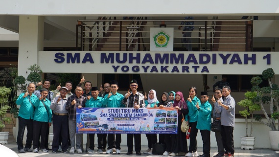 MKKS SMA Swasta Samarinda Studi Tiru ke SMA Muhi Yogyakarta
