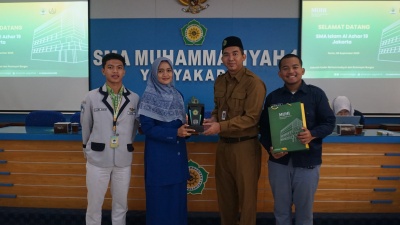 Kunjungan Studi Inspirasi SMA Islam Al-Azhar 19 Jakarta di SMA MUHI Jogja