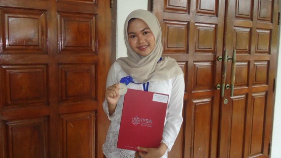 Siswi SMA Muhammadiyah 1 Yogyakarta Raih Medali Perak di AISEEF 2026 Internasional
