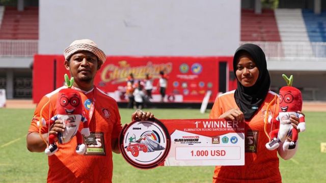ARINI TEJA KEMBALI RAIH MEDALI DALAM KEJUARAAN BAREBOW