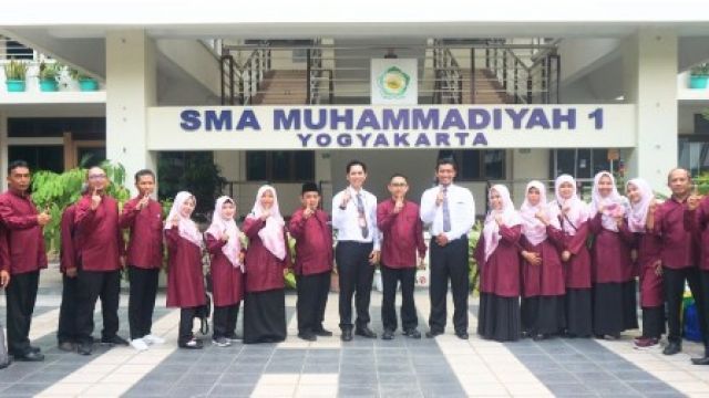 SMA MUHI MENDAPAT KUNJUNGAN STUDI INSPIRASI DARI SMA MUHAMMADIYAH WONOSOBO
