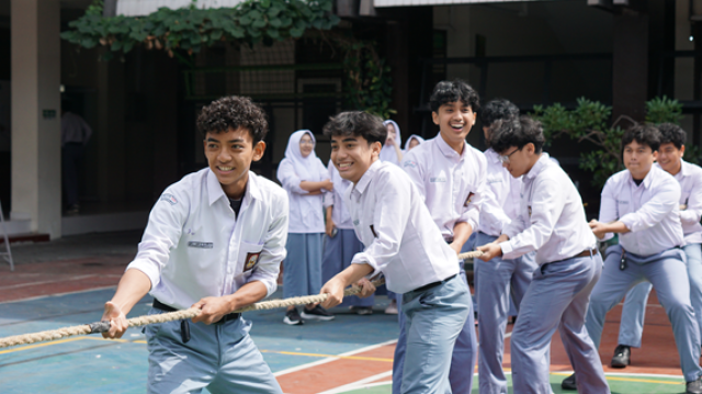 Semarak Milad ke-77, SMA Muhi Gelar Beragam Lomba Antar Kelas