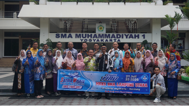MKKS Lampung Utara Belajar di SMA Muhi