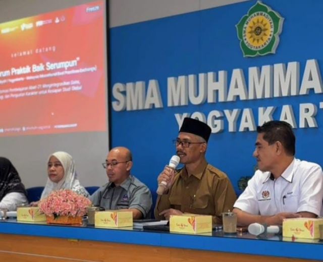 Forum Praktik Baik Serumpun, SMA Muhi Perkuat Kolaborasi Pendidikan Indonesia-Malaysia