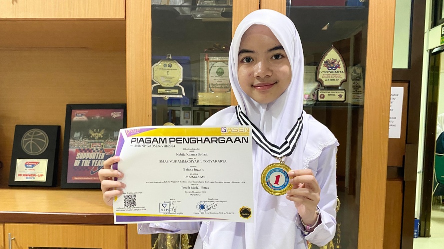 NABILA KHANZA SABET MEDALI EMAS GASEN 2024
