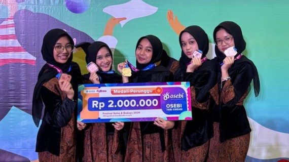 Tim SMA MUHI Raih Juara 3 Bronze Medal OSEBI Cabang Tari Kreasi Nusantara   