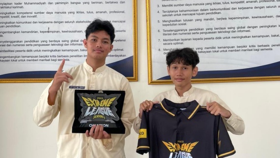 Tim E-Sport Muhi Raih Juara 1 Nasional pada POCO Extreme League 4
