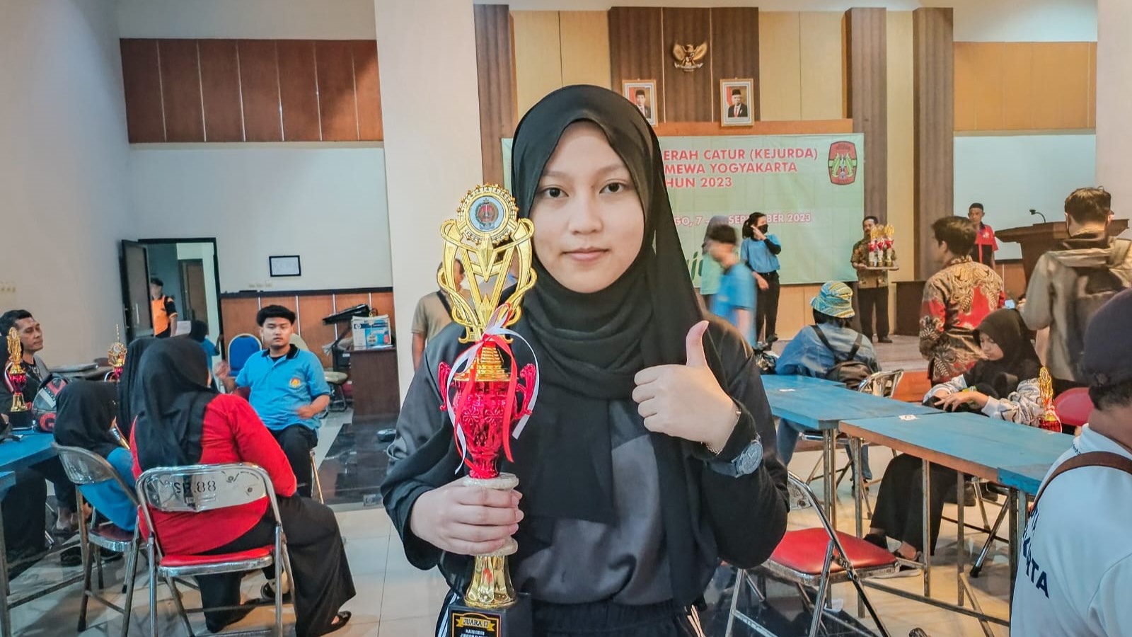 AISYAH MUZAYYANAH BAWA PULANG JUARA 2 KEJURDA CATUR DIY