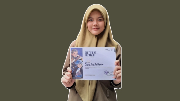 FAYZA RAIH TOP 1 LOMBA ILUSTRASI LOKAPALA