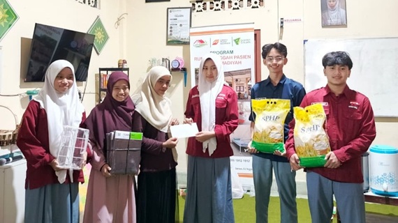 Milad SPECTRA SMA Muhi: Belajar Nilai Kemanusiaan di Rumah Singgah Muhammadiyah