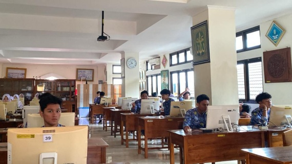 Siap dan Sukses Masuk Perguruan Tinggi, SMA MUHI Laksanakan Try Out UTBK 2026