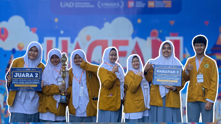 SPEKTAKULER MUHI RAIH JUARA DI UAD FAIR 4 BIDANG EKONOMI, SAINS, DAN TEKNOLOGI