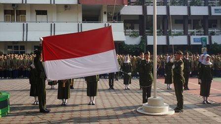 Upacara Milad ke-76 SMA Muhi Berlangsung Khidmat
