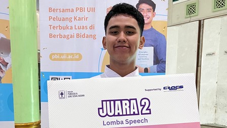 VARREL RAIH JUARA DI DUA LOMBA SPEECH NASIONAL