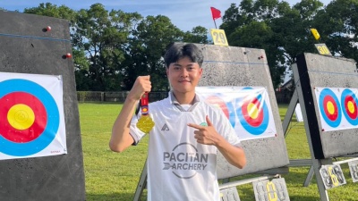 Wafiqurrohman Falah Raih Juara 1 Panahan Nasional U18 Beregu Putra